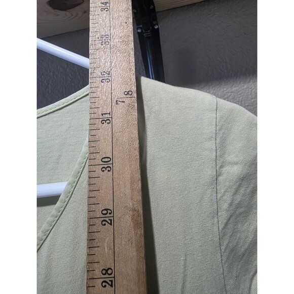 M&Ms Green "You Want A Piece Of Me" Nightgown Sleep Shirt Women's Small Medium - Picture 6 of 6